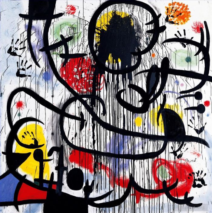 Joan Miro Andere Malerei - Mai
