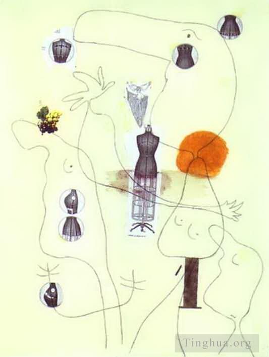 Joan Miro Andere Malerei - Metamorphose