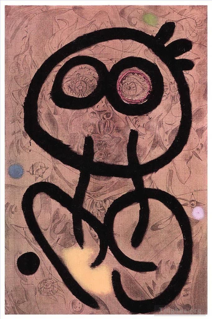 Joan Miro Andere Malerei - Selbstporträt I