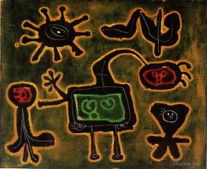 zeitgenössische kunst von Joan Miro - Serie I