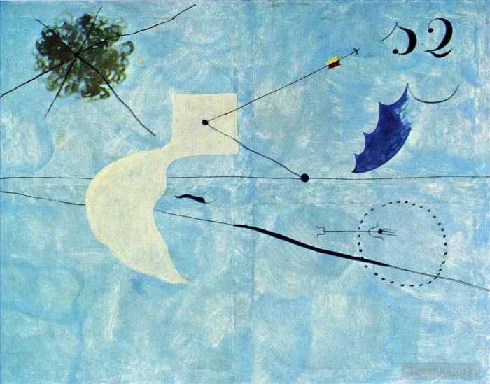 Joan Miro Andere Malerei - Siesta