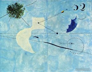 zeitgenössische kunst von Joan Miro - Siesta