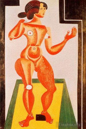 zeitgenössische kunst von Joan Miro - Stehender Akt 2