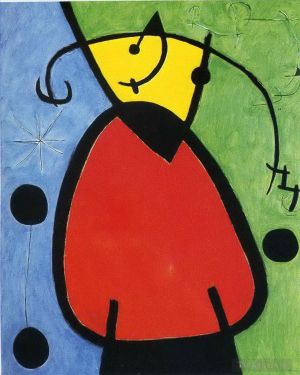 zeitgenössische kunst von Joan Miro - Die Geburt des Tages