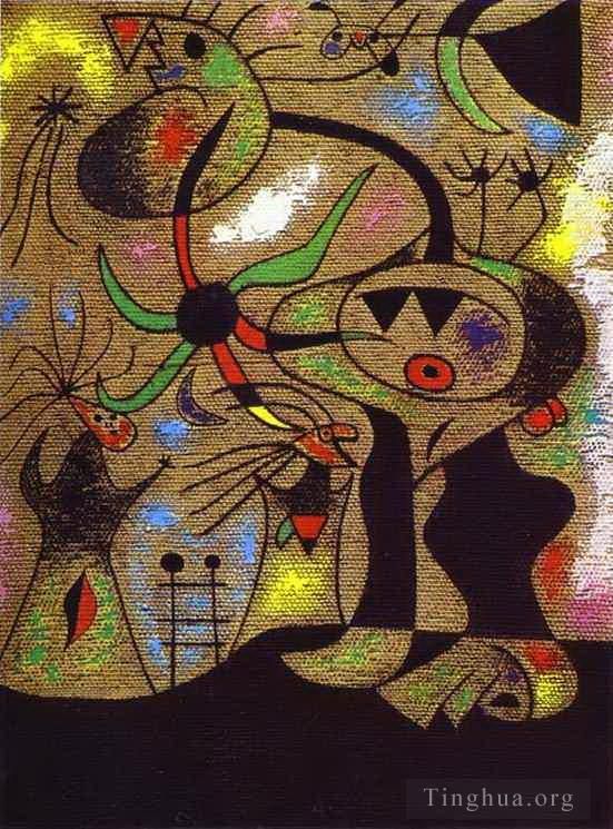 Joan Miro Andere Malerei - Die Fluchtleiter