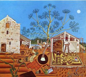 zeitgenössische kunst von Joan Miro - Der Bauernhof