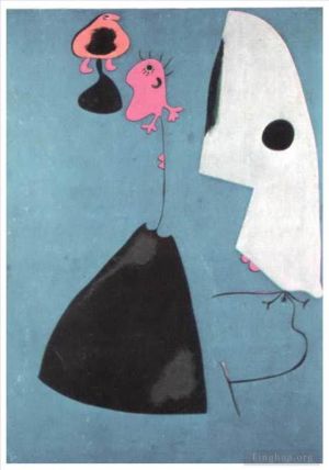 zeitgenössische kunst von Joan Miro - Drei Geschenke