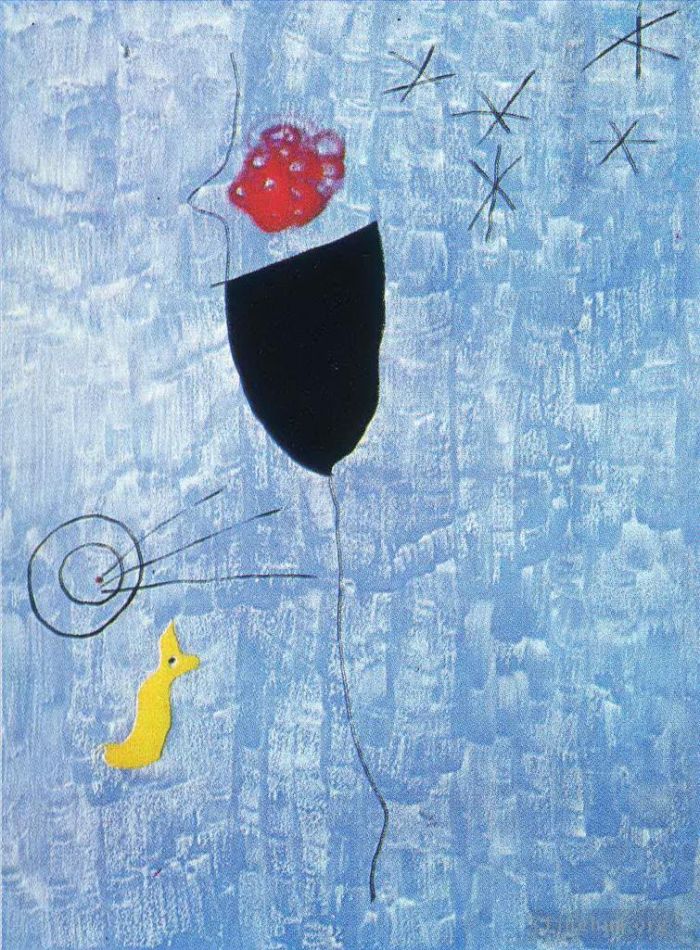 Joan Miro Andere Malerei - Tirador im Bogen