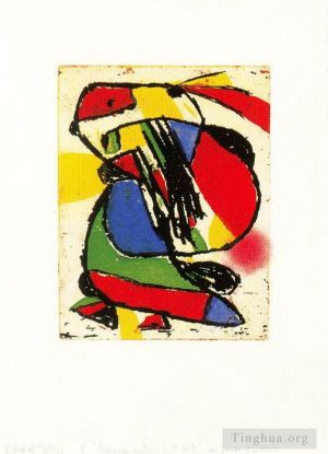 zeitgenössische kunst von Joan Miro - Unbekannter Titel 3