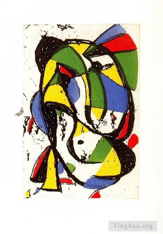 Joan Miro Andere Malerei - Unbekannter Titel 4