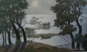 zeitgenössische kunst von Li Jiahui - In der Nacht