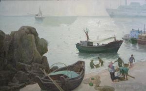 zeitgenössische kunst von Li Jiahui - Rückkehr vom Meer