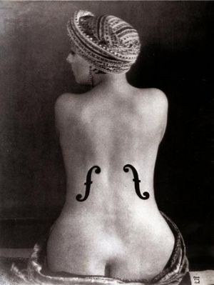 Zeitgenössischen fotographischen Werke - Ingres Violine 1924
