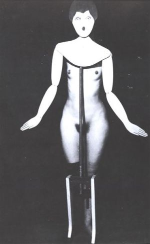 zeitgenössische kunst von Man Ray - Der Garderobenständer 1920