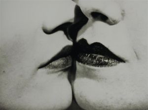 zeitgenössische kunst von Man Ray - Der Kuss 1935