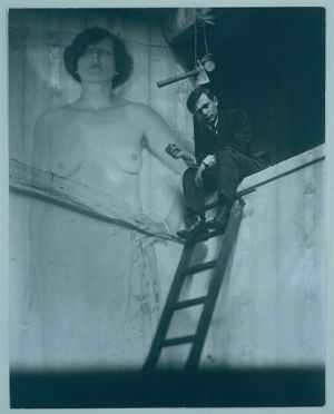 zeitgenössische kunst von Man Ray - Tristan Zar 1921