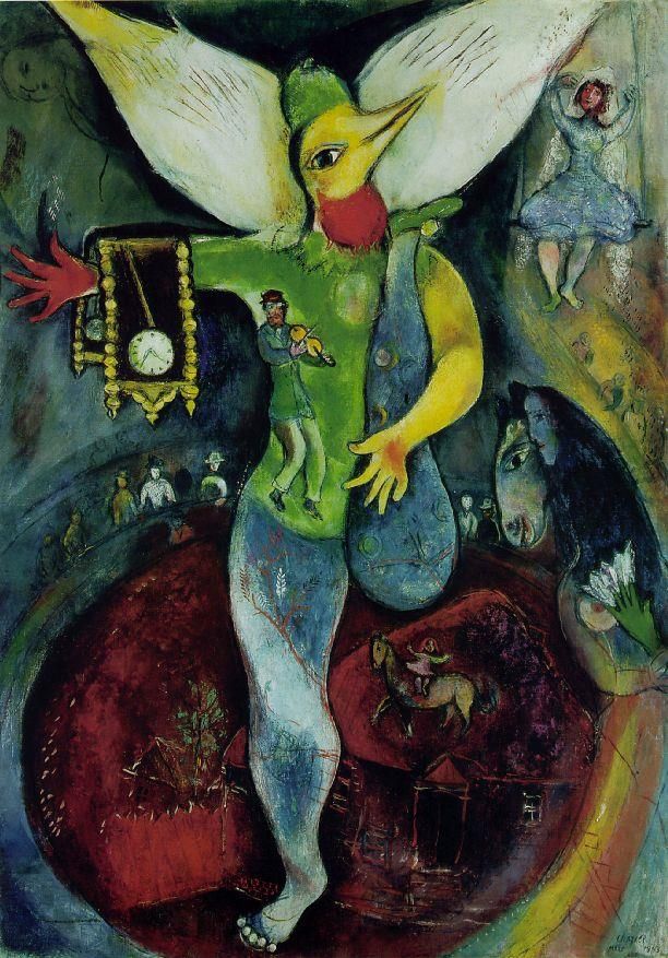 Marc Chagall Ölgemälde - Der Jugger