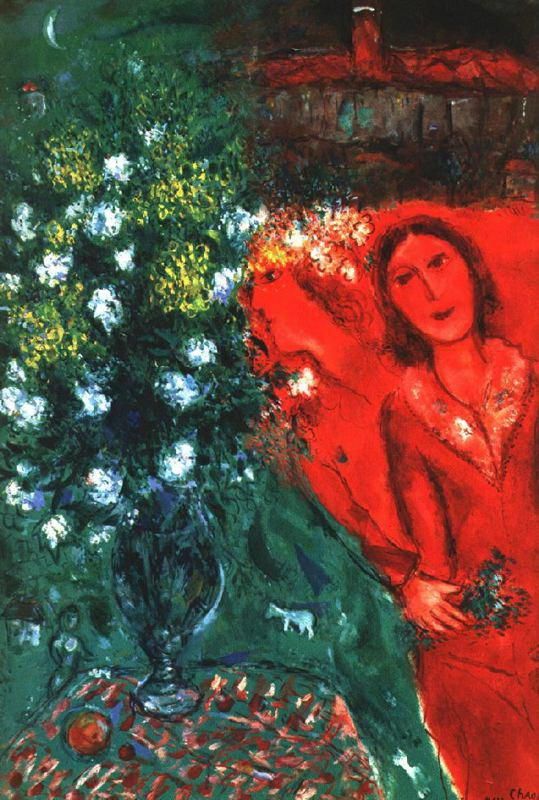 Marc Chagall Andere Malerei - Künstlererinnerung