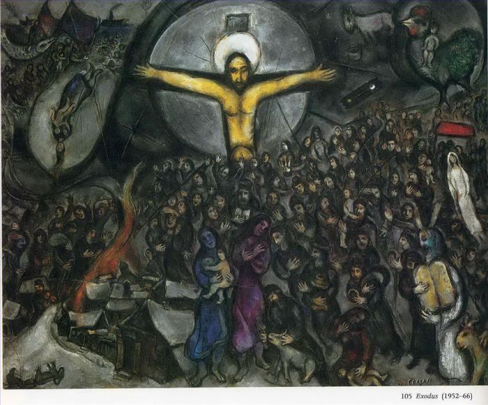 Marc Chagall Andere Malerei - Exodus
