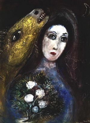 zeitgenössische kunst von Marc Chagall - Für Vava