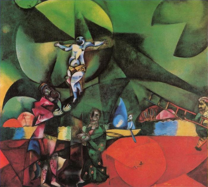 Marc Chagall Andere Malerei - Golgatha