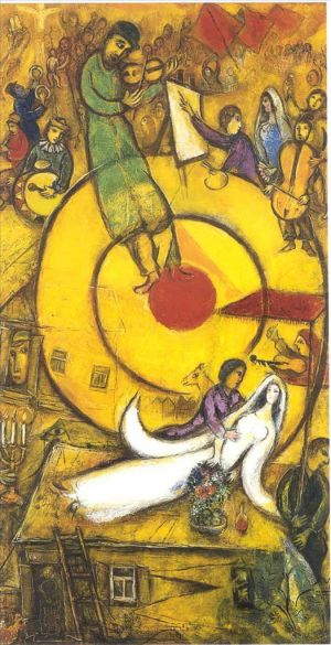 zeitgenössische kunst von Marc Chagall - Befreiung