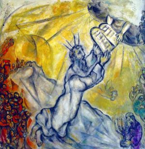 zeitgenössische kunst von Marc Chagall - Nachricht biblique