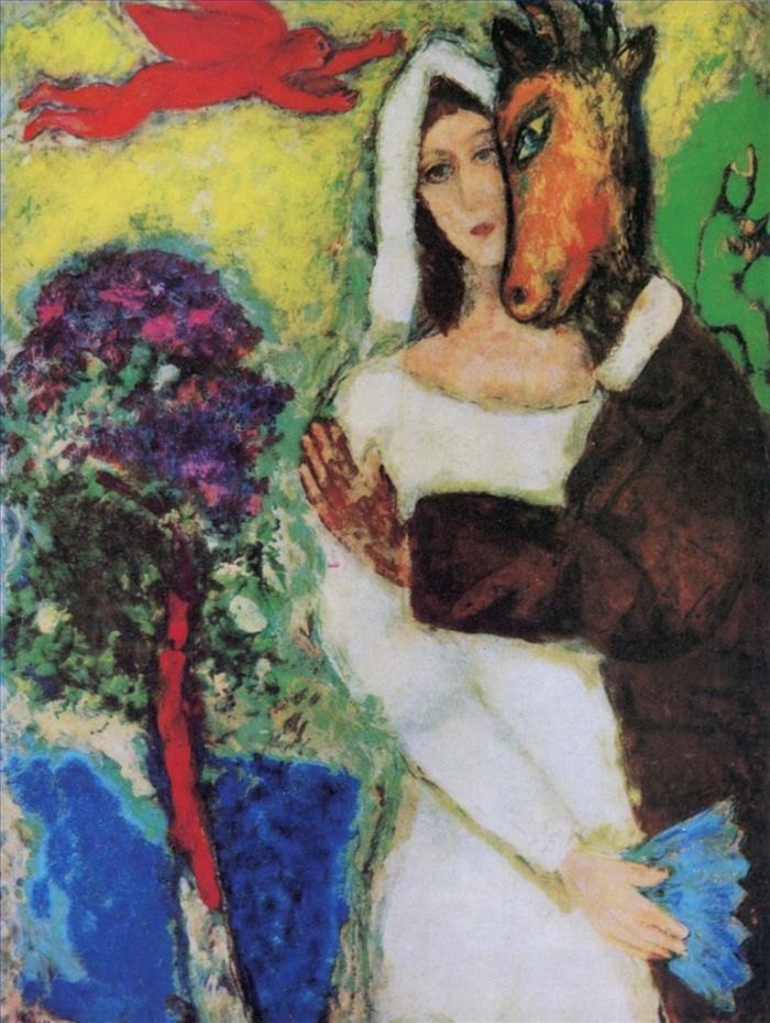 Marc Chagall Andere Malerei - Sommernachts traum