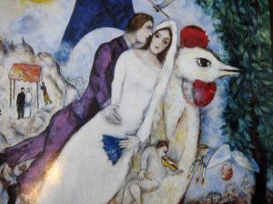zeitgenössische kunst von Marc Chagall - Monster Chimären und Hybriden