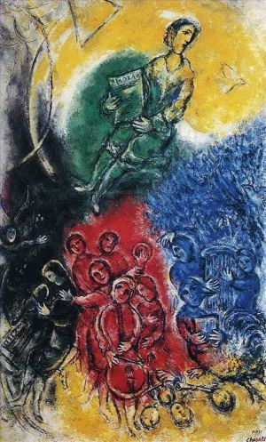 zeitgenössische kunst von Marc Chagall - Musik