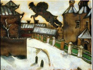 zeitgenössische kunst von Marc Chagall - Alt-Witebsk