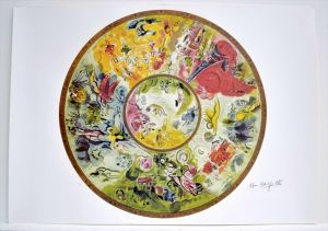 zeitgenössische kunst von Marc Chagall - Dach 2