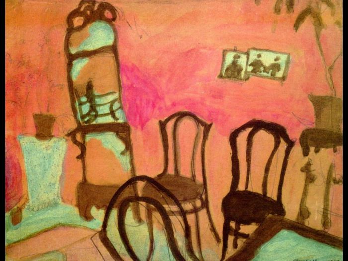 Marc Chagall Andere Malerei - Kleiner Salon