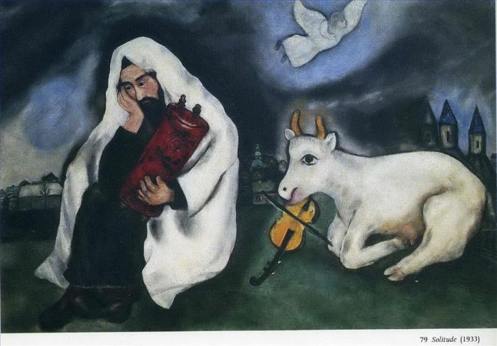 Marc Chagall Andere Malerei - Einsamkeit