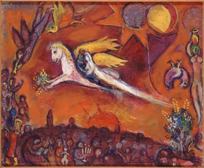 Marc Chagall Andere Malerei - Hohelied IV