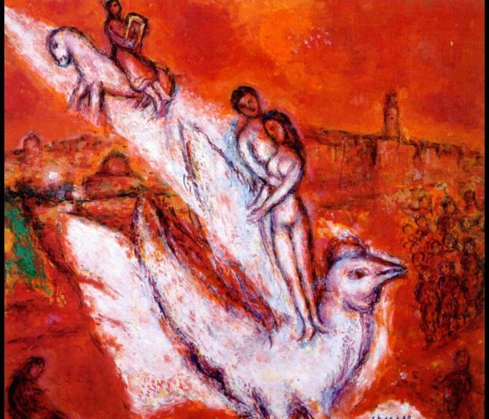 Marc Chagall Andere Malerei - Lied der Lieder
