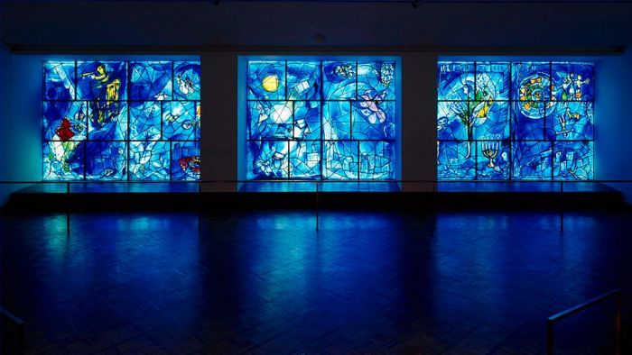 Marc Chagall Andere Malerei - Die Amerika-Fenster