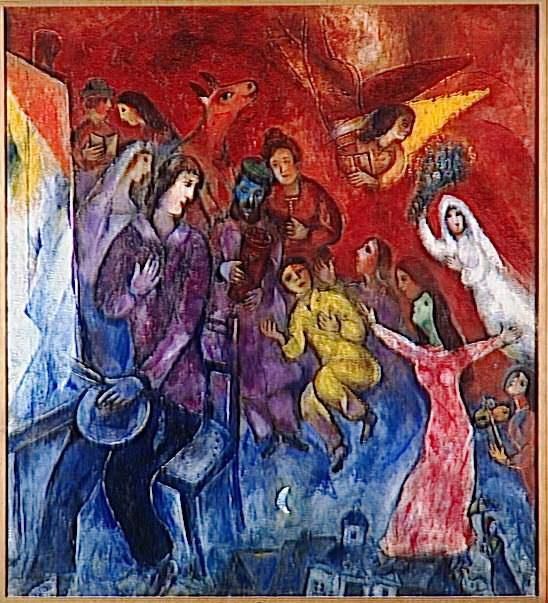 Marc Chagall Andere Malerei - Das Aussehen der Familie des Künstlers