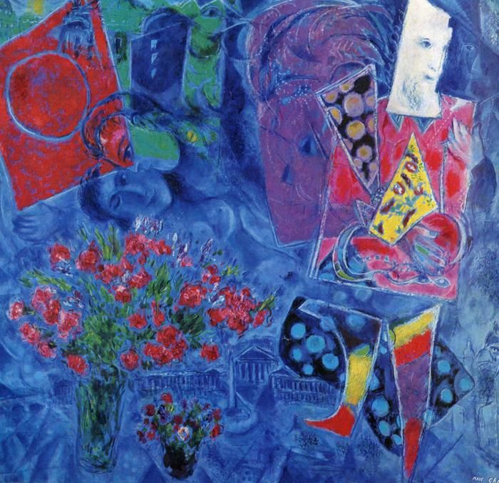 Marc Chagall Andere Malerei - Der Zauberer