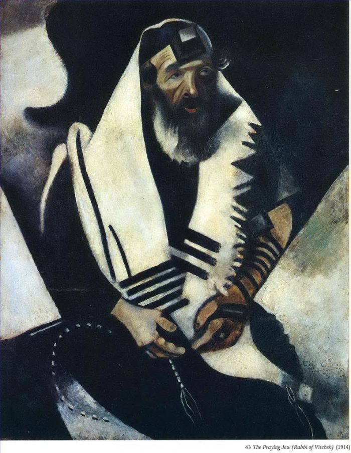 Marc Chagall Andere Malerei - Der betende Jude