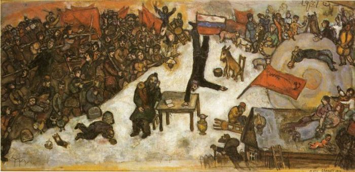 Marc Chagall Andere Malerei - Die Revolution Surrealismus Expressionismus