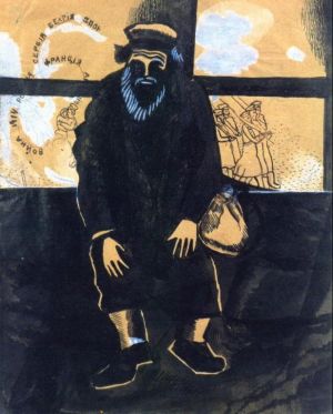 zeitgenössische kunst von Marc Chagall - Krieg 2