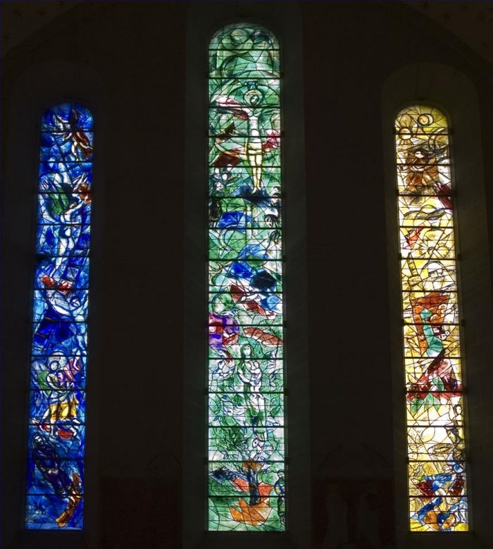 Marc Chagall Andere Malerei - Fenster im Fraumünster