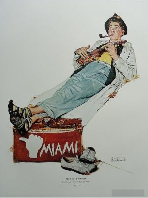 zeitgenössische kunst von Norman Rockwell - Miami