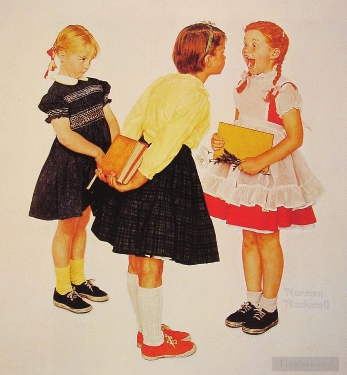 Norman Rockwell Andere Malerei - Untersuchung 1957