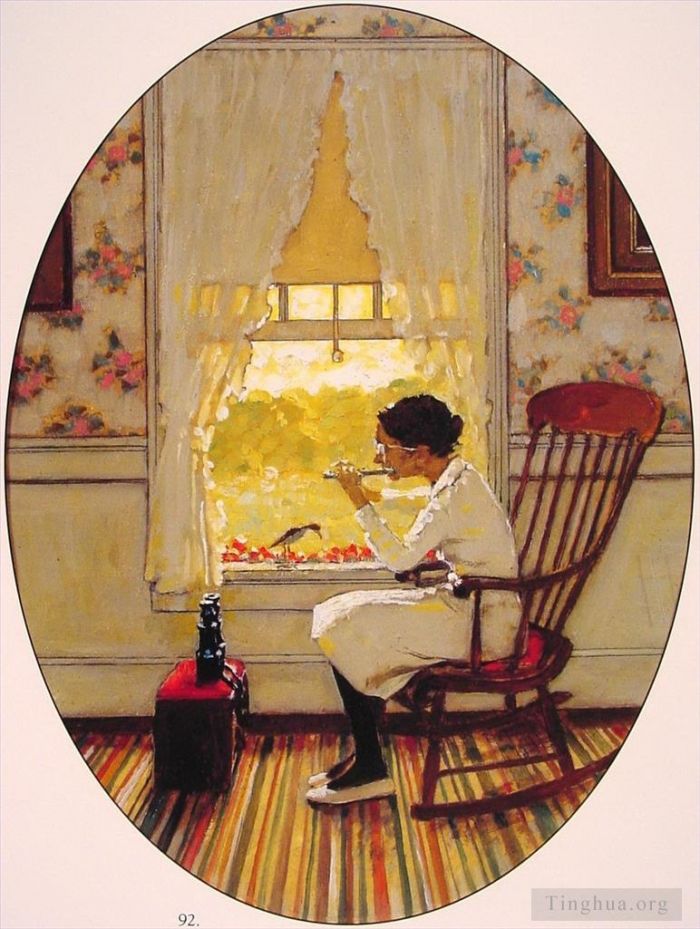 Norman Rockwell Andere Malerei - Willie war anders