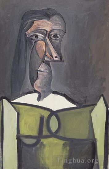 Pablo Picasso Ölgemälde - Büste der Frau 1922