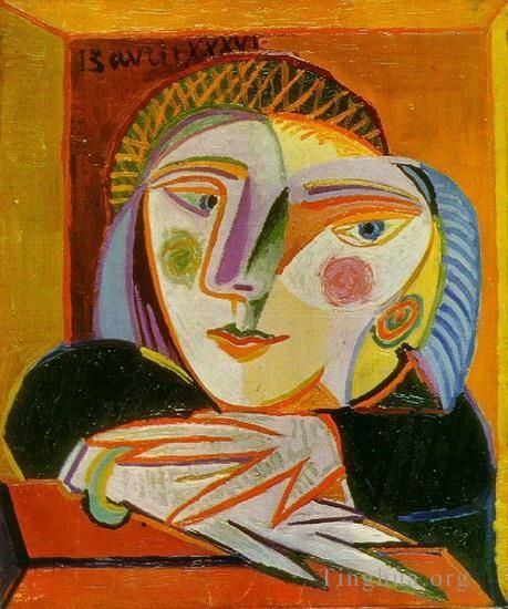 Pablo Picasso Ölgemälde - Femme a la fenetre Marie Therese 1936