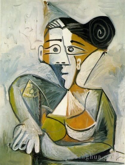 Pablo Picasso Ölgemälde - Femme assise 1938