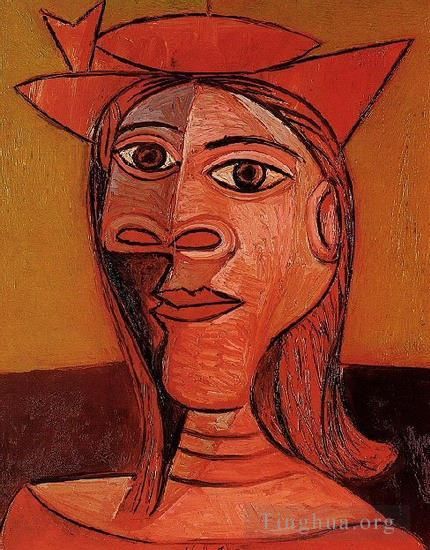 Pablo Picasso Ölgemälde - Femme au chapeau Dora Maar 1938